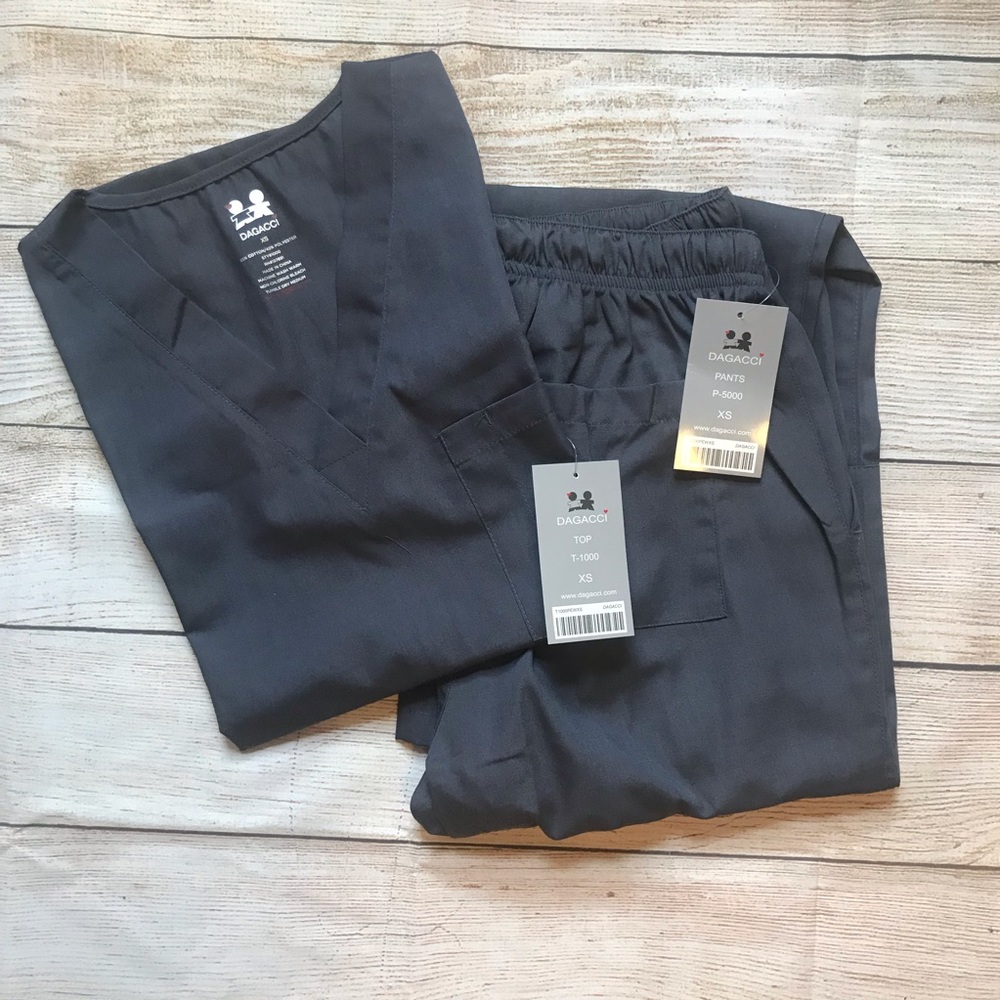 Dagacci Scrub Set - XS - Grey
